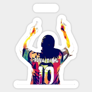 Ronaldinho Pop Art Sticker